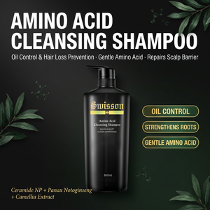 Shampooing Volumisant et Séborégulateur à Base d'Acides Aminés <span class=keywords><strong>pour</strong></span> Hommes – Produits Capillaires OEM en Gros <span class=keywords><strong>pour</strong></span> Salons et Centres de Fitness – Sans Sulfate et Sans Parabène - Product Image 3
