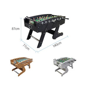 <span class=keywords><strong>Table</strong></span> de baby-foot pliable verticale de 4,5 pieds, style minimaliste, <span class=keywords><strong>table</strong></span> de baby-foot peu encombrante, <span class=keywords><strong>table</strong></span> de jeu de football pliable pour la maison/usage commercial - Product Image 6