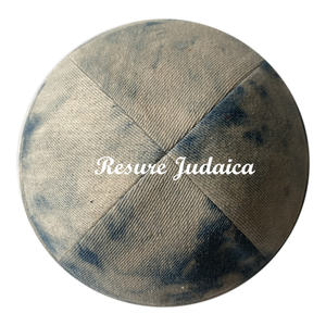 หมวกสำหรับคนยิว DENIM kippot หมวกยิวที่มีการเย็บปักถักร้อยหรือการพิมพ์ที่กำหนดเอง <span class=keywords><strong>yarmulke</strong></span> - Product Image 4