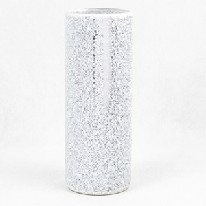 Gobelet isotherme en acier inoxydable à paillettes argentées, à double paroi, pour le bureau et les voyages - Product Image 1