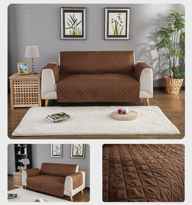 <span class=keywords><strong>Funda</strong></span> de Sofá Lavable a Máquina, Antideslizante, Reversible, Elástica, Moderna, de Microfibra, para 3 Plazas, Personalizable, Directo de Fábrica - Product Image 2