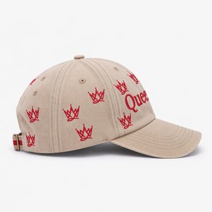 Casquette de baseball en jean délavé à 6 panneaux avec logo personnalisé, visière plate, broderie plate, réglable, pour le sport, vente en gros, fabricant en vrac - Product Image 3