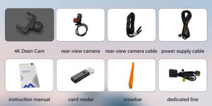 Pour BMW 7 'Series740 <span class=keywords><strong>I7</strong></span> ACAR 4K/modèle spécifique/double objectif <span class=keywords><strong>Sony</strong></span>/Mode de stationnement/Super Vision nocturne Dash Cam pour voiture - Product Image 6