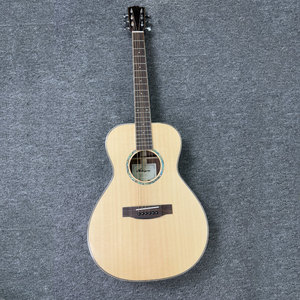 Guitare acoustique 38 pouces <span class=keywords><strong>Parlor</strong></span>, table massive en épicéa Sitka, dos et éclisses en palissandre, guitare folk de haute qualité - Product Image 1