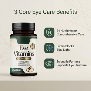 Vitamine per gli occhi per adulti, 24 nutrienti con luteina, protezione dalla luce blu e supporto per la salute della retina, 120 capsule, integratore alimentare - Product Image 4