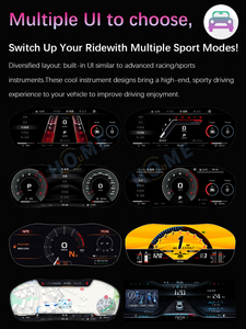 10.25 &quot;LCD Speed Cluster <strong>Dashboard</strong> for VW Golf 6 6R 6GTI 2010-2012 Speedometer Panel Virtual Cockpit Digital <strong>Dashboard</strong> - Product Image 3