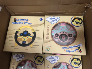 Juguete de Volante de Simulación para Niños, Eléctrico, Interactivo, Portátil, Personalizable, Mini Coche de Juguete - Product Image 6