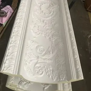 16 Inch 412mm Face Moldings Polyurethane Crown Mouldings