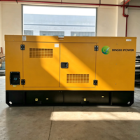 Groupe électrogène diesel silencieux à faible taux de défaillance et à économie de carburant 50HZ 415V 50KW alimenté par un moteur DCEC QSB3.9-G35