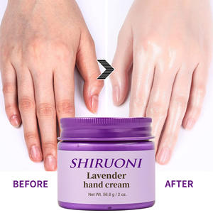 Crème <span class=keywords><strong>pour</strong></span> les mains à la lavande de marque privée nourrit les mains très sèches Beurre de karité Lotion <span class=keywords><strong>pour</strong></span> les mains hydratante blanchissante à l'acide hyaluronique - Product Image 5