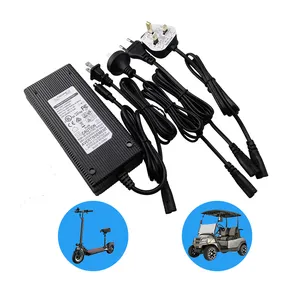 E-bike Scooter Golf Cart Charger Adapter 24 volt 6 amp ac dc Power Supply Adapter