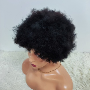 Letsfly Promotion $10 Cheap Wholesales Afro Full machine <b>Wigs</b> <b>Short</b> <b>Wigs</b> Natural Human Hair Yaki Kinky curly Cheap Price <b>Wigs</b> - Product Image 5