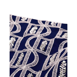 Encantadora Georgette Sangeet Wear Lehenga Choli con trabajo de hilo azul para vestidos de cóctel - Product Image 1