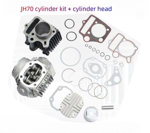 Kit de Cilindro JH70 ATC70 CT70 TRX70 CRF70 XR70, Pistón de Aleación de Aluminio Plateado, Repuestos para Motocicleta - Product Image 3