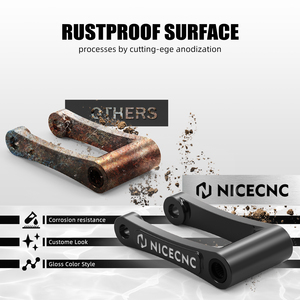 NICECNC - Enlace de Bajada de Aluminio de 1.25 Pulgadas para KTM 690 Husqvarna 701 <span class=keywords><strong>Enduro</strong></span> Supermoto <span class=keywords><strong>GasGas</strong></span> 700 SM ES - Product Image 5