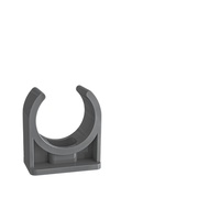 Collier de serrage pour tuyau PVC, codes 16/20/25, fixation en U pour conduites d'eau et d'électricité, pince de fixation courte pour tuyau
