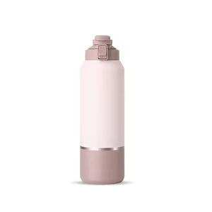 1200ml Gym Double Wall 304 Stainless Steel Travel Vacuum Sports <b>Water</b> <b>Bottle</b> Dust Proof <b>Straw</b> Handle Lid 12-24 Hours Thermal - Product Image 6