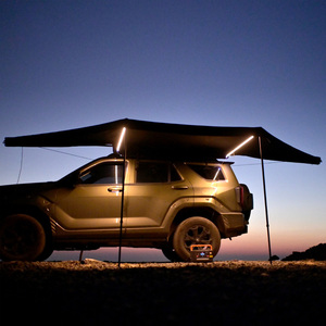 Mái hiên xếp gọn cho ô tô 270 độ tích hợp đèn LED chống nước UV50+ che nắng mái xe - Product Image 3