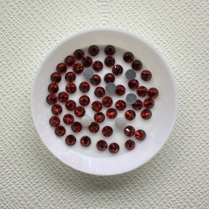 OPL Không-Hot Sửa Chữa Thủy Tinh Pha Lê Flatback Đá Ánh Sáng Siam Vòng Thạch Cho DIY Thủ Công Mỹ Nghệ Cho Cá Nhân Thiết Kế - Product Image 1