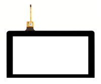 Kapazitiver Touchscreen 7 Zoll IIC China XBH TFT LCD 160 °   Stylus 10 Punkte 126,71mm X 101,32mm Oberflächenmontage 6H 7 Zoll