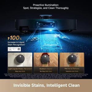 <span class=keywords><strong>Robot</strong></span> aspirateur Dream X60 Ultra, design ultra-fin, aspiration 35000Pa, moteur sans balais, contrôle par application - Product Image 5