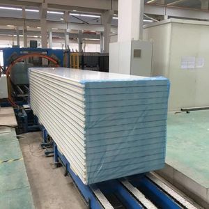 Panneau sandwich en polyuréthane (PU) <span class=keywords><strong>pour</strong></span> chambre froide, <span class=keywords><strong>isolation</strong></span> murale en acier coloré 150 mm, vente en gros, meilleur <span class=keywords><strong>prix</strong></span> - Product Image 4