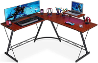 Meubles de table d'ordinateur à domicile au design moderne bureau de jeu de type U bureau de jeu multi-usage pour les joueurs