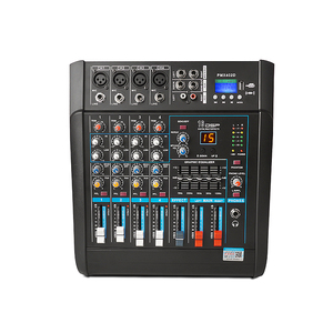 NGVM PMX-402 มิกเซอร์ขนาดเล็กแบบมืออาชีพ 4 ช่องสัญญาณ พร้อมเอฟเฟคเสียงก้อง DSP 16 แบบในตัว แอมพลิฟายเออร์ทรงพลัง ตัวเครื่องพลาสติก ปรับแต่งเสียงด้วย EQ 3 แบนด์ - Product Image 1