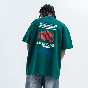 <b>White</b> Graphic Men T Shirt Oversized Short Sleeve Streetwear <b>Tee</b> Casual Summer Top - Product Image 1