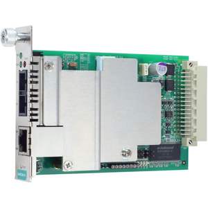 Módulo convertidor de fibra óptica Moxa CSM 400 1218, placa de conversión de señal Ethernet industrial - Product Image 1
