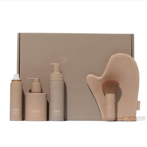 Marque privée Ensemble de cinq pièces Gant de bronzage Brosse Nourrissante Bronzage progressif <span class=keywords><strong>Mousse</strong></span> de bronzage instantanée à séchage rapide - Product Image 1