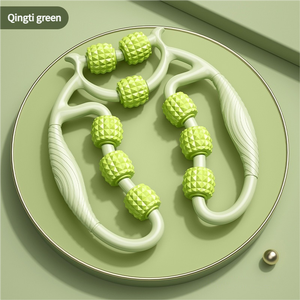 Morsetto per le gambe Shaper bastone rullo di plastica per Yoga Pilates esercizi e professionale manuale di massaggio del corpo bastoni palle e rulli - Product Image 2