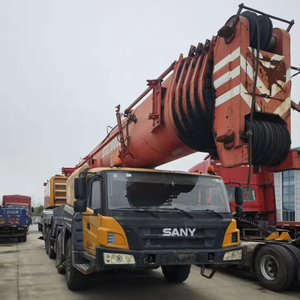 Grue sur camion Sany 160t d'occasion bien entretenue, grue mobile hydraulique robuste pour travaux d'ingénierie - Product Image 1