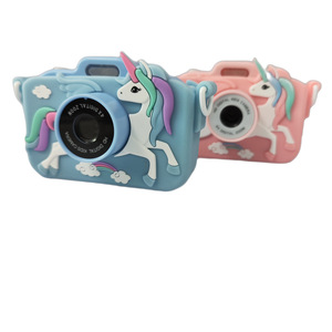 X2D nueva cámara Digital de doble lente para niños 1080P cámara para niños linterna de pantalla HD de 2 pulgadas y 3 juegos como regalo de vacaciones de cumpleaños priz - Product Image 5