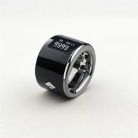 Bague connectée Tasbeeh, compteur de prières musulmanes, autonomie 7 jours, étanche IP7, 5 rappels de prière, connexion à l'application, compteur numérique Zikr