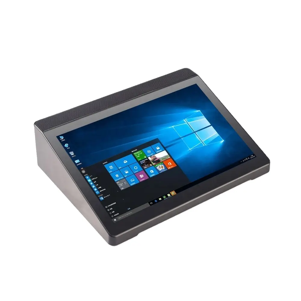 Touchscreen-PC 10 Zoll Windows 10 Tablet-Kiosk Industrielles Kassen system