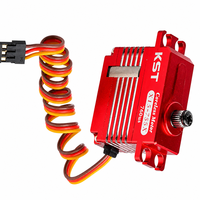 Mini servo de queue haute tension KST X15 755X, couple de 7,2 kg, 9 kg, 10,2 kg avec double roulement à billes, kit d'utilisation professionnel
