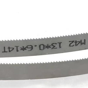 <span class=keywords><strong>Metal</strong></span> bant kesici testere bıçakları <span class=keywords><strong>M42</strong></span> M51 yüksek kobalt Bimetal şerit testere bıçağı - Product Image 1