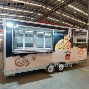 Remolque Comercial para Cocina de Pizza, Horno de Pizza a Leña, Camión de Comida Móvil para Helados y Dulces, Resistente a la Oxidación, con Sistema de Alimentación Integrado - Product Image 5