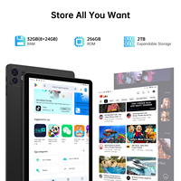Tablette Android Pritom M60C, la plus récente, la plus abordable, OEM, tablette 11 pouces, Wifi, Android 15, tablette pour les entreprises et l'éducation