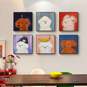 Poster da parete con cartoni animati di animali, stampa su tela per cameretta, decorazione moderna per la casa, pittura murale per la cameretta dei bambini. - Product Image 3