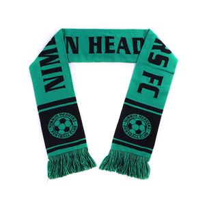 무슬림 스퀘어 중국 슈퍼리그 겨울 실크 롱 프린트 자수 팬 스카프 상하이 셴화 하이강 산동 타이산 - Product Image 3