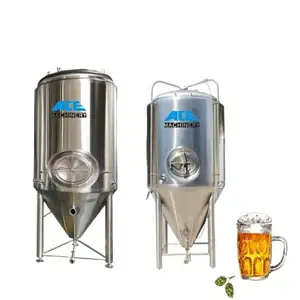 Ace Cuve de fermentation de 100 litres Navire spécialisé utilisé dans le processus de fermentation de la bière avec des vannes d'échantillonnage de vestes de refroidissement