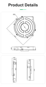 Enrouleur de câble Mella avec <span class=keywords><strong>machine</strong></span> à enrouler rétractable avec rembobinage automatique du câble rétractable avec réglage pour aspirateur - Product Image 3