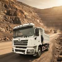Truk Dump Shacman F3000 Diesel Hidrolik Tugas Berat untuk Pertambangan Bekas 6x4 Dijual untuk Pasar Ekspor