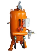 Machine de sablage pour éliminer la rouille / Cabine de sablage / Cabine de sablage et de peinture avec chariot à plateau plat