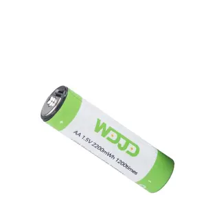 AA可充电电池快速充电C型端口2200mWh 1.5V锂电池C型电池
