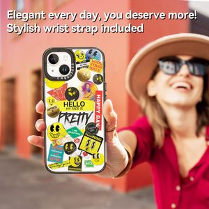 Ốp điện thoại thời trang bền đẹp, họa tiết ngộ nghĩnh - Mặt tôi xinh xắn - Thiết kế in họa tiết dành cho nữ và nam, dành cho <span class=keywords><strong>iPhone</strong></span> 13 - Product Image 6