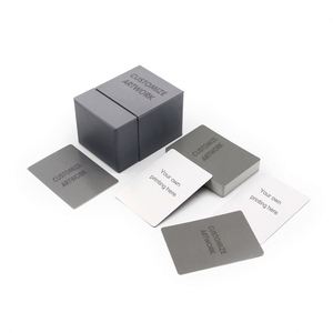 Jeu de Société Personnalisé sur Mesure : Jeu de Cartes Threesome en Boîte Rigide - Product Image 2