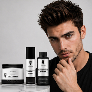 <span class=keywords><strong>Poudre</strong></span> texturisante professionnelle et spray au sel de mer pour hommes – Coiffage volumisant fini mat pour des cheveux plus épais et d'apparence naturelle - Product Image 1